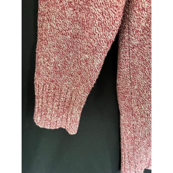 Athleta Vital VNeck Tunic, Small, pink/red, wool & cashmere - Picture 2 of 10